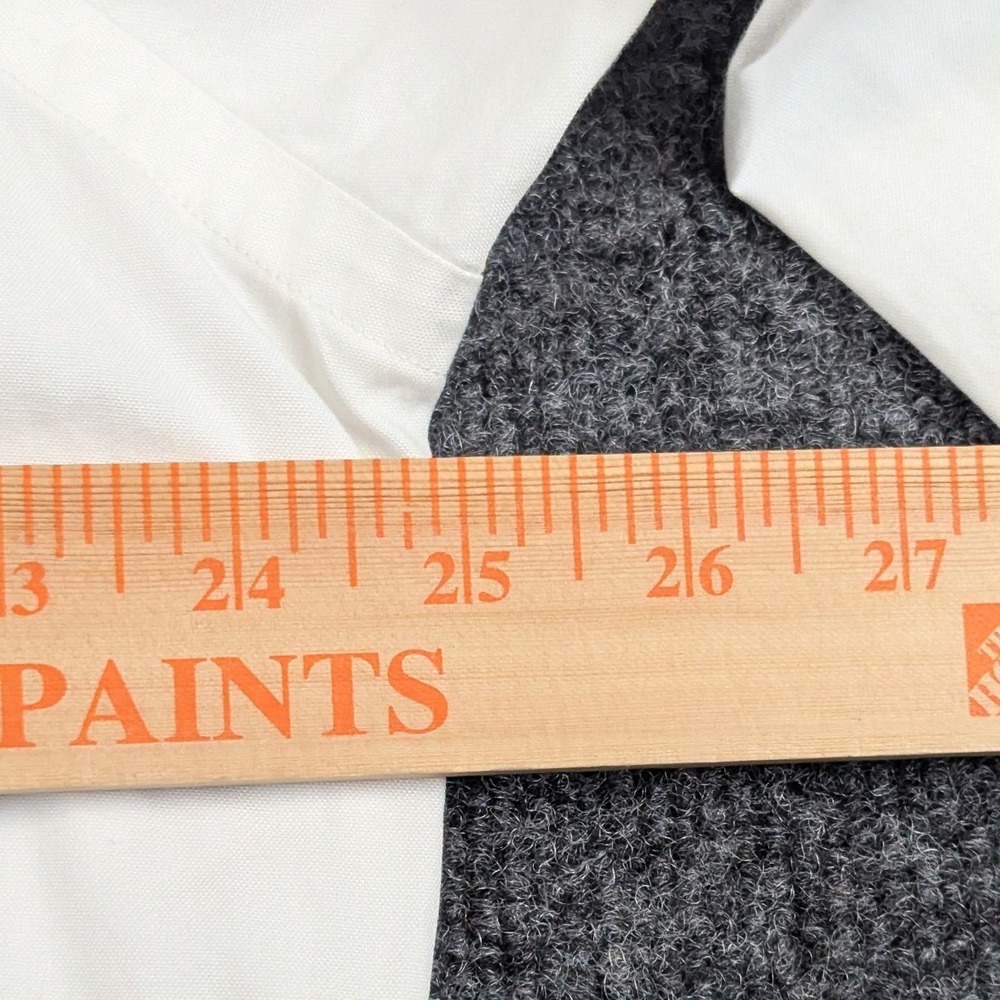 Ralph Lauren Mens Classic Fit White Cotton Button Down Shirt 16.5 34/35 Logo - Picture 10 of 14